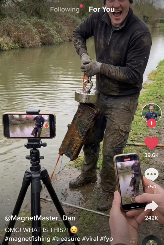 Magnetfischen auf TikTok: Die viralsten Trends, Creator und Hacks für Millionen-Views